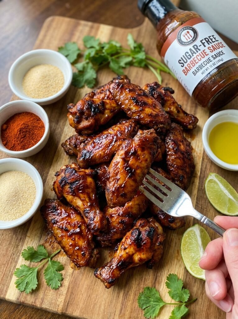 Barbecue chicken wings 202604122201