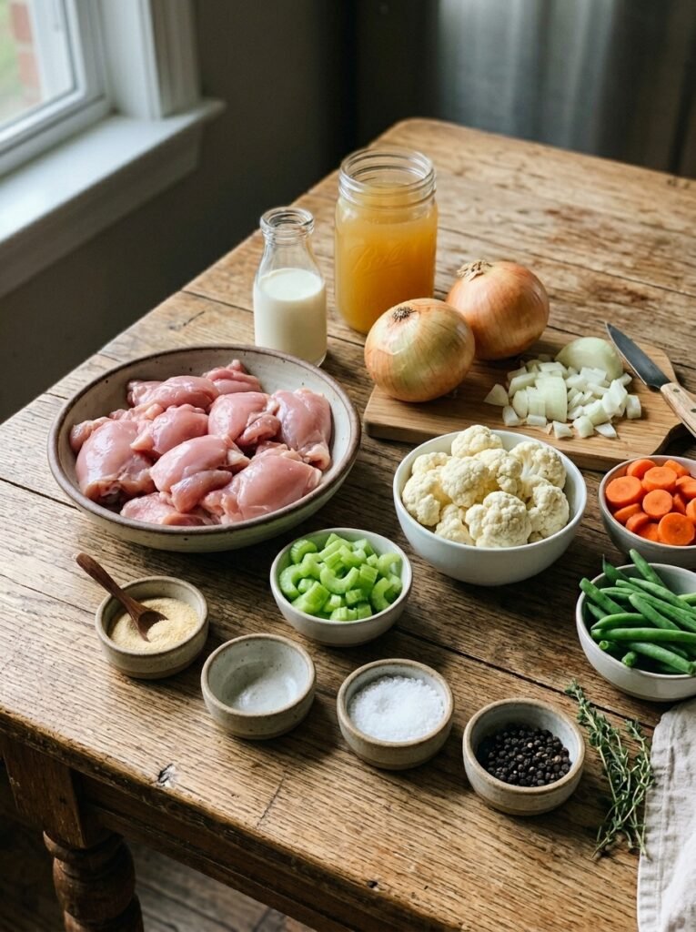 Chicken onion stew 202604252149