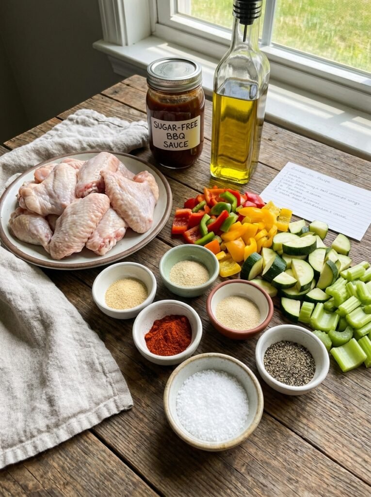 Chicken wings ingredients 202604122201