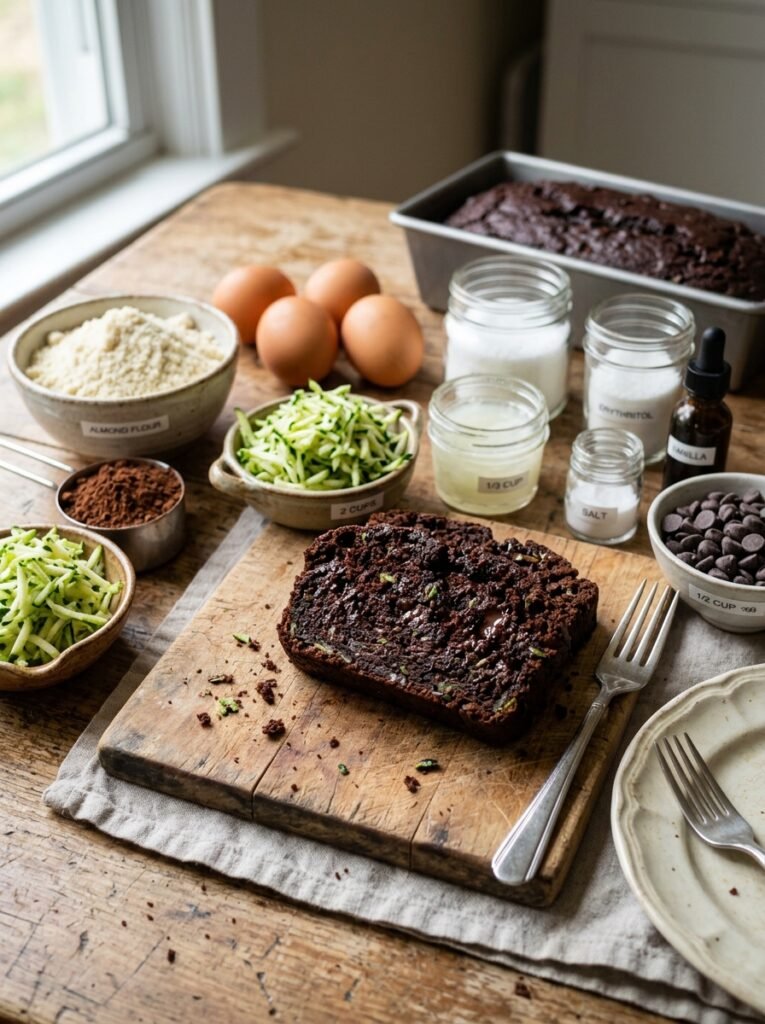 Chocolate zucchini bread 202604111329