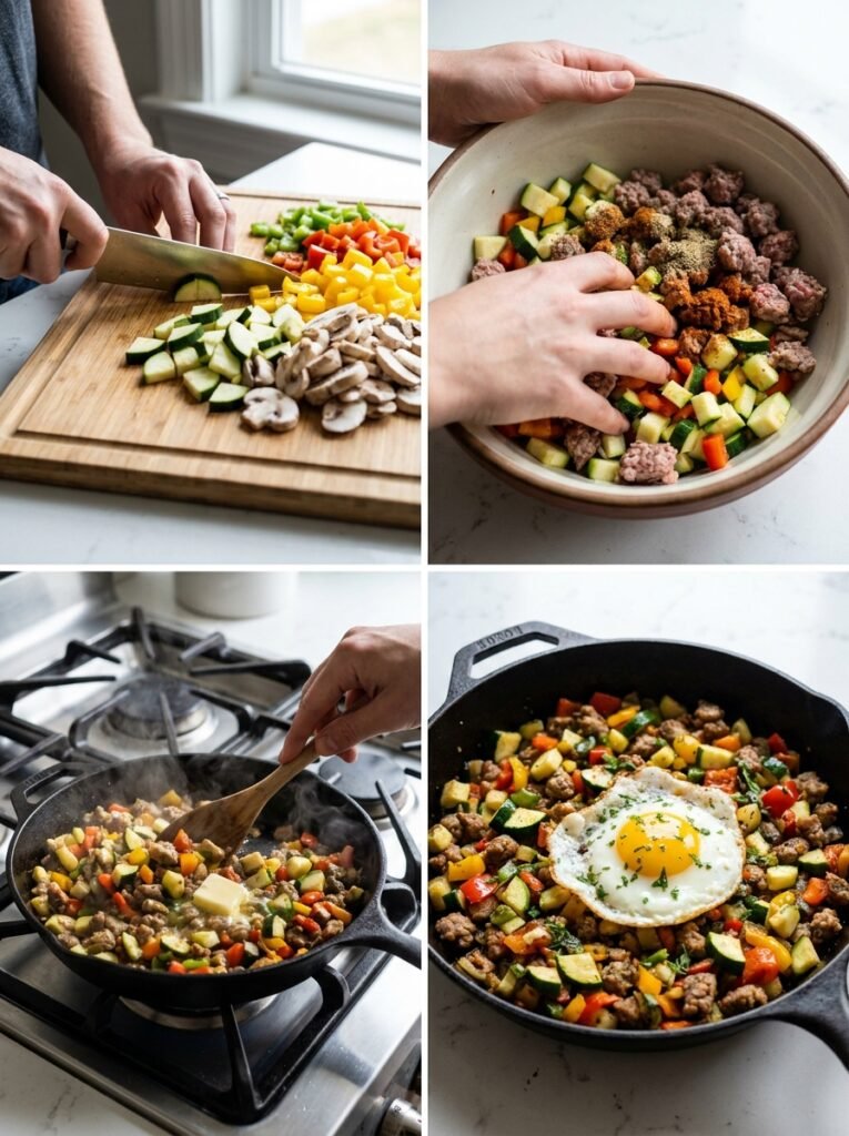 Cooking keto breakfast hash 202605011456