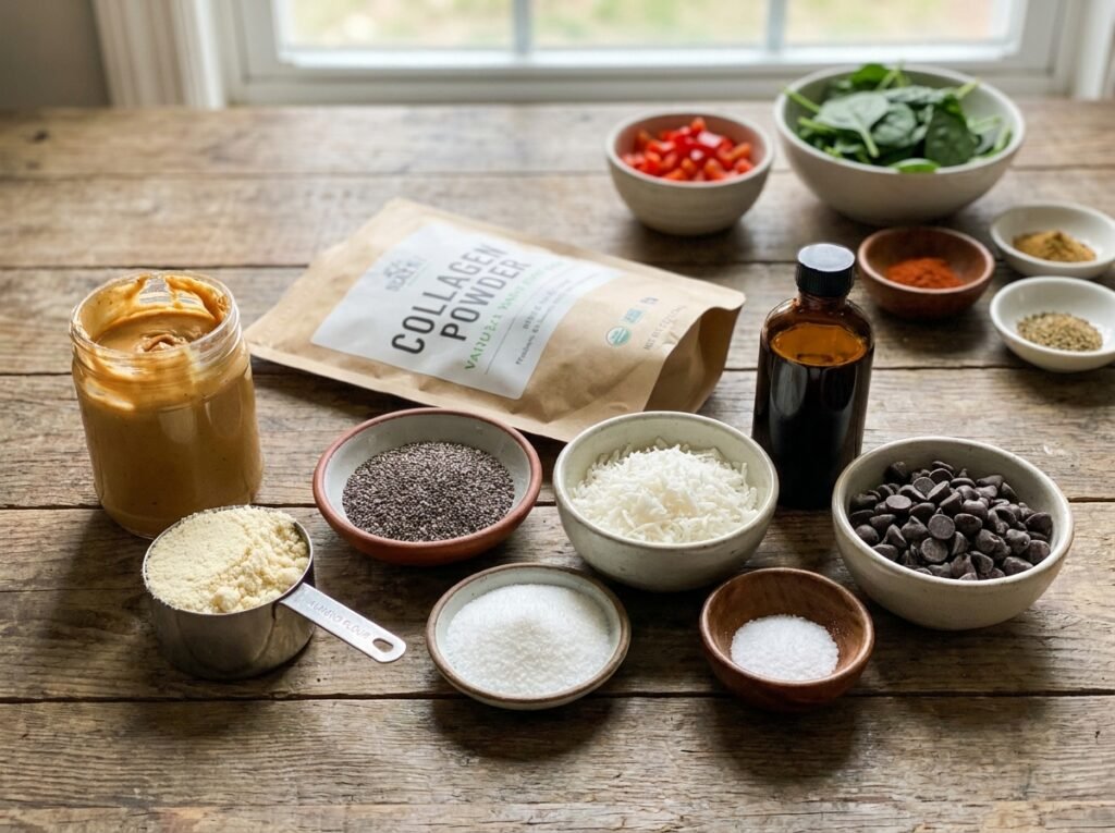 Ingredients for Keto balls 202604301332
