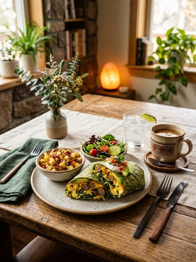 Keto Breakfast Burrito 202604132359
