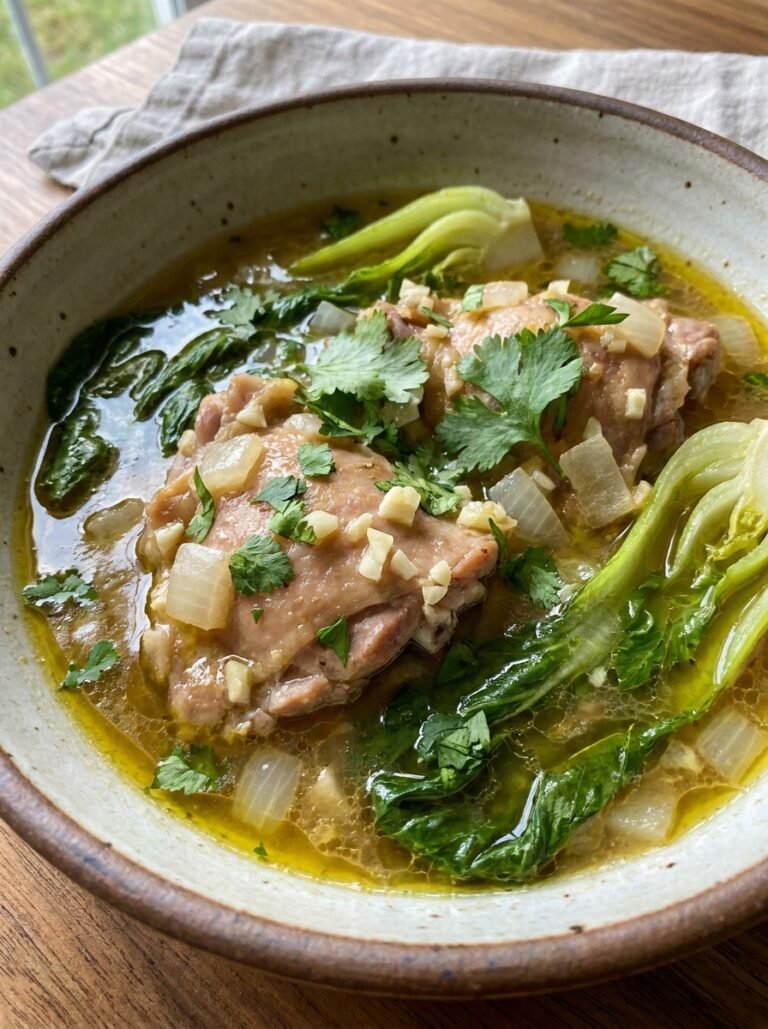 Keto Chicken Bok Choy Stew 202605011433