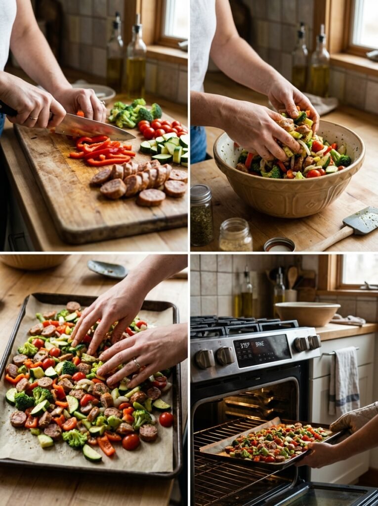 Keto Sausage Veggies 202604132342