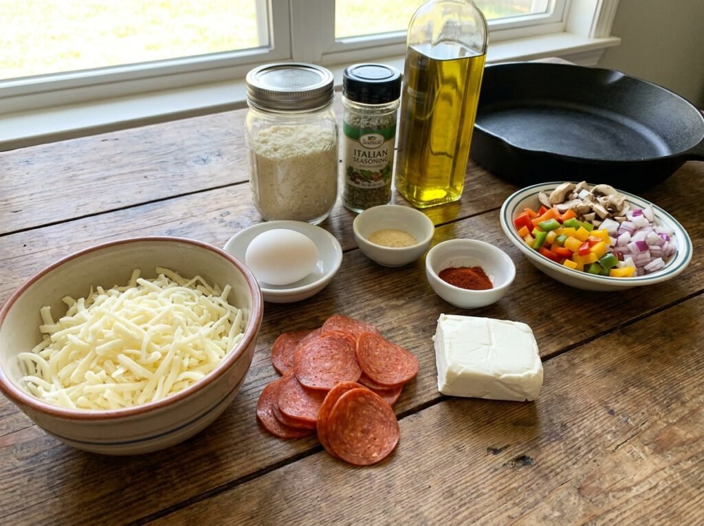 Keto Skillet Pizza Ingredients A… 202604301247