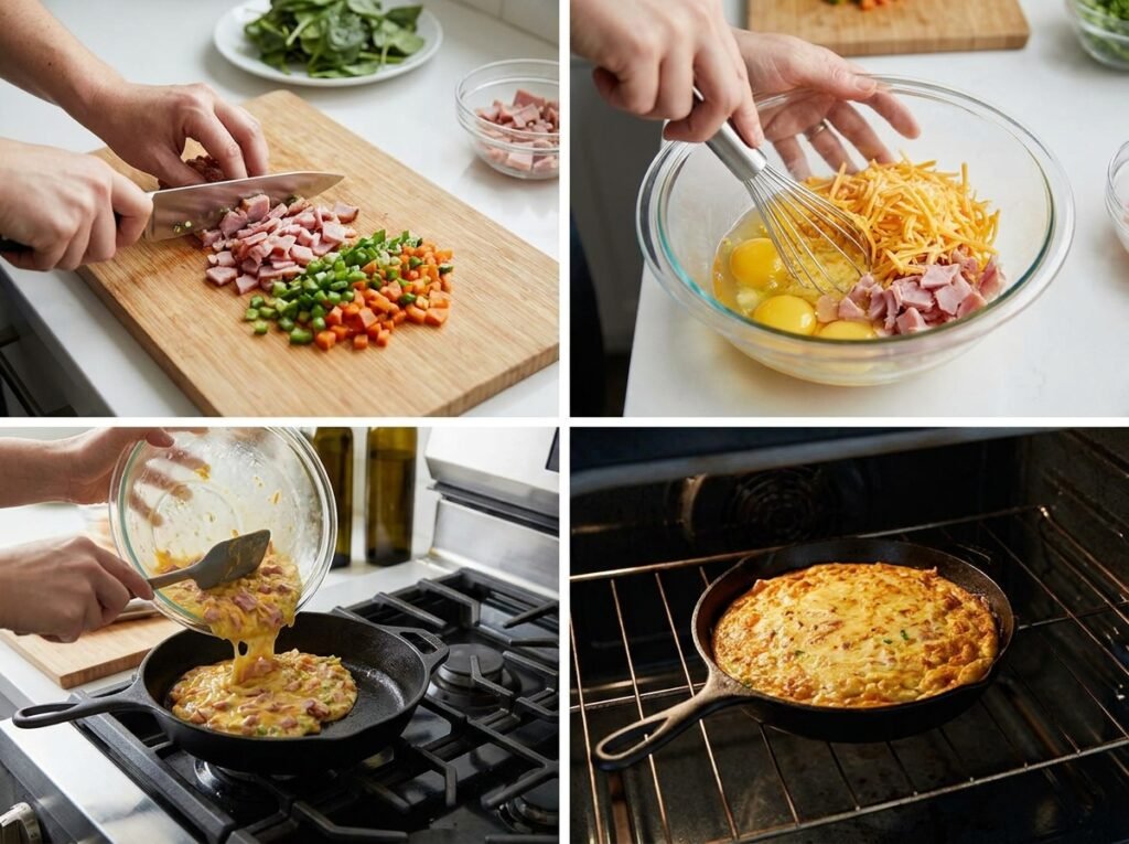 Keto breakfast bake ham 202604301239