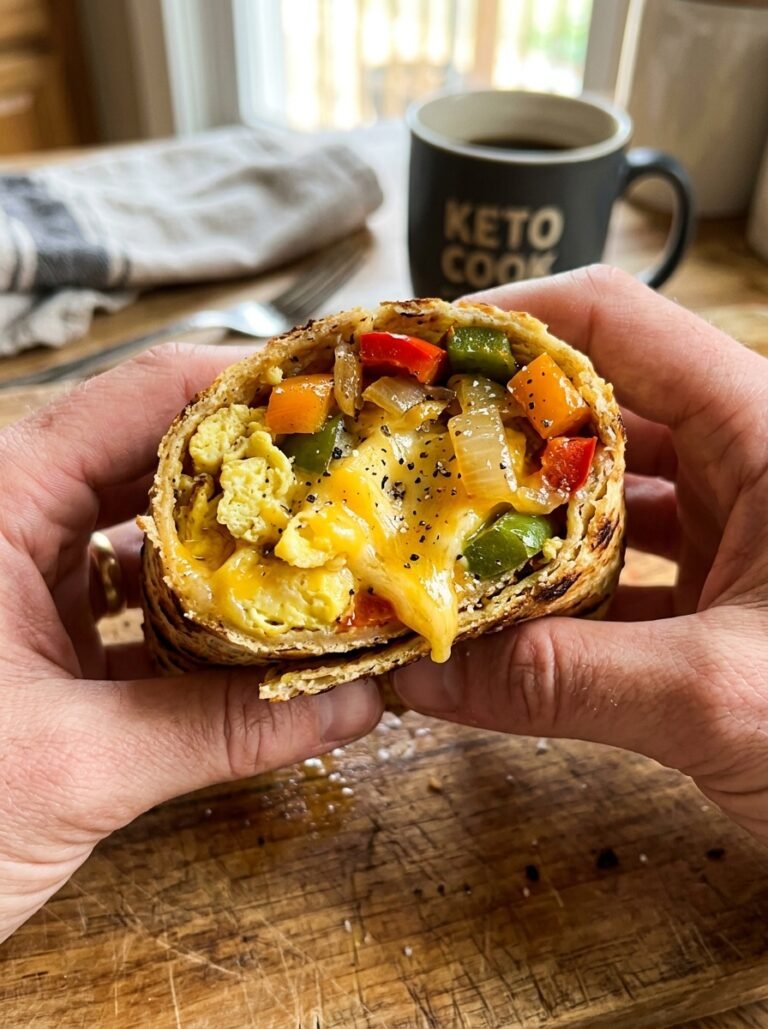 Keto breakfast burrito 202604221313
