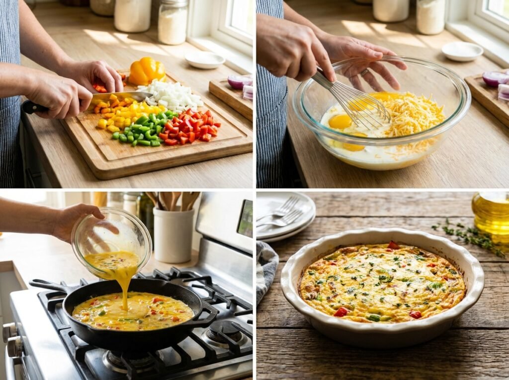 Keto breakfast casserole cooking… 202604301337