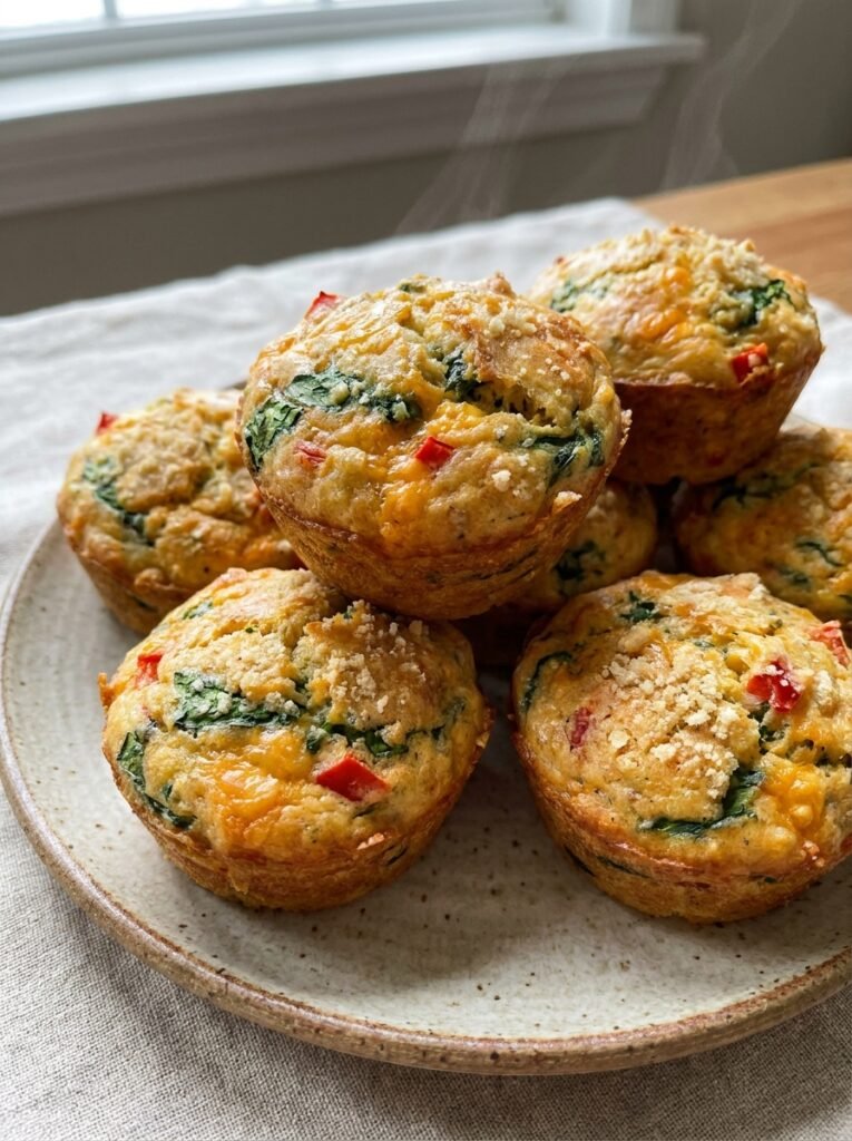 Keto breakfast muffins with spinach 202605011212