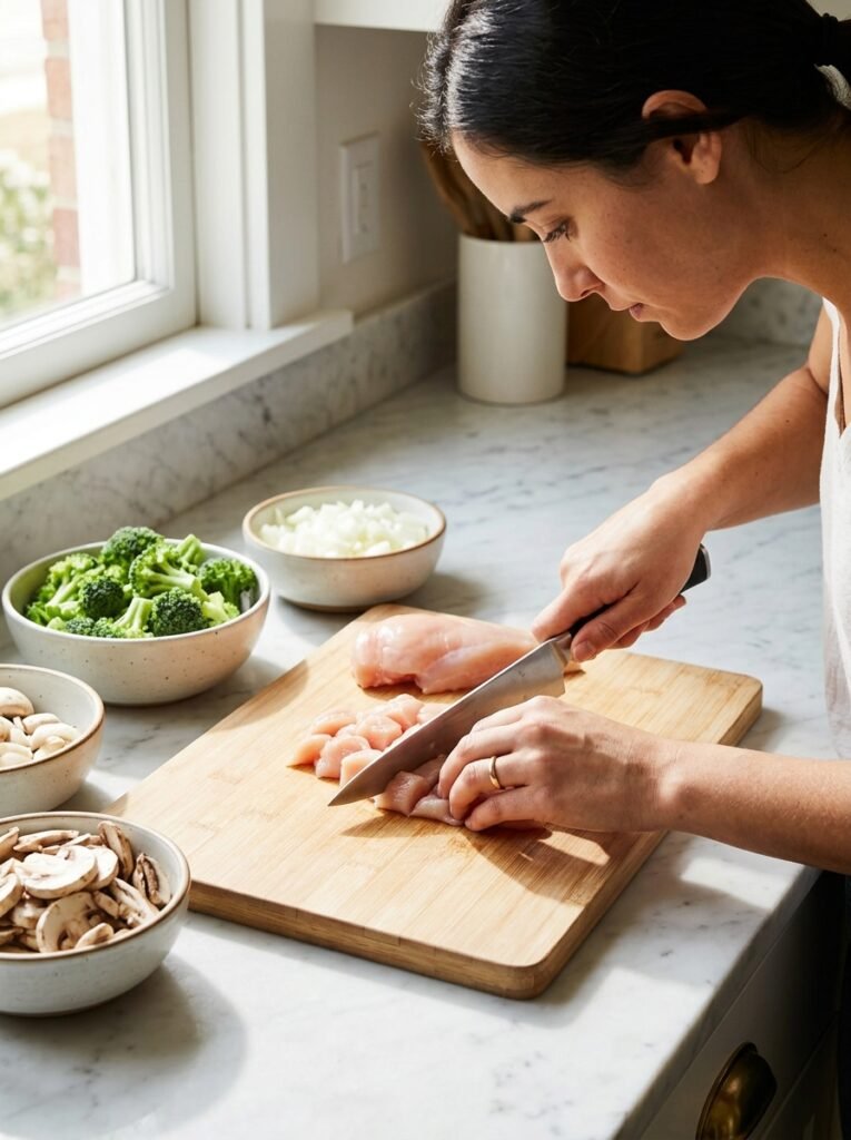 Keto chicken broccoli 202604261141