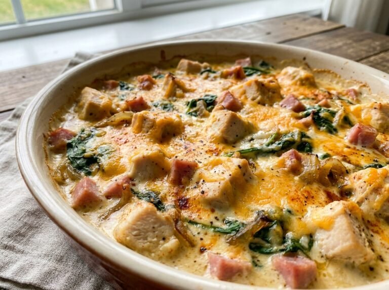 Keto chicken ham bake 202604301310