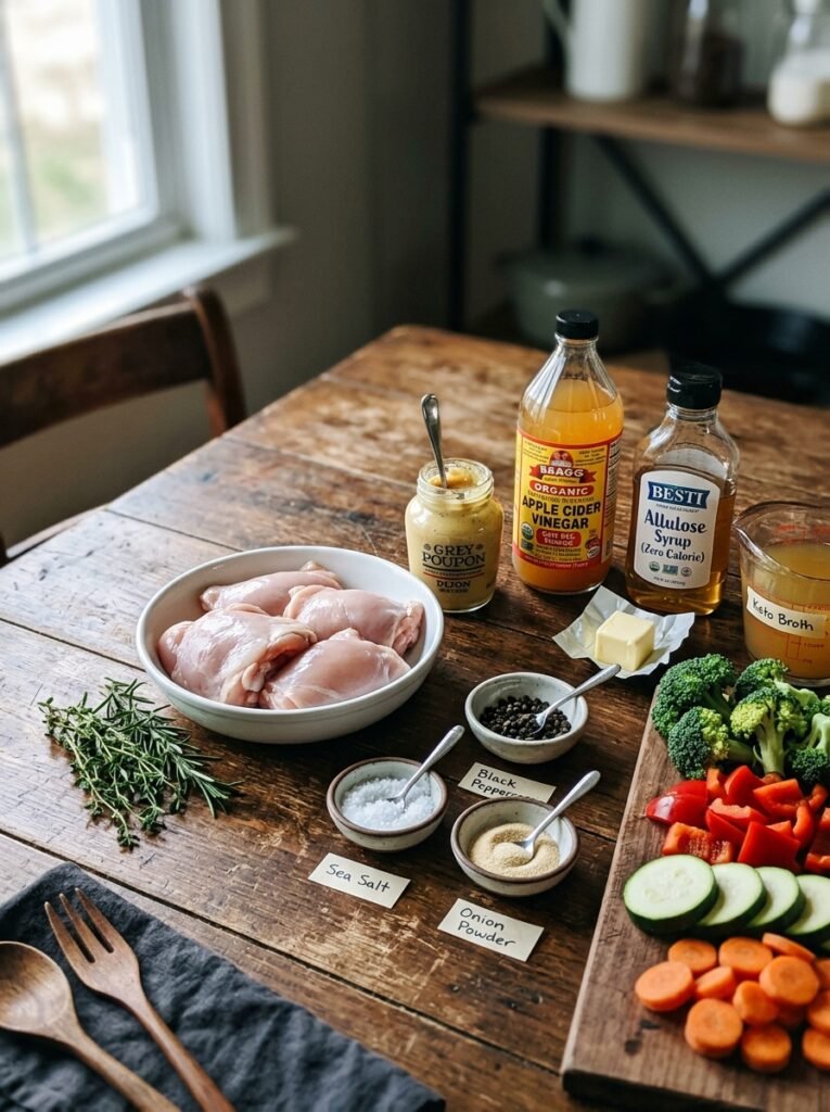 Keto chicken ingredients 202604111344