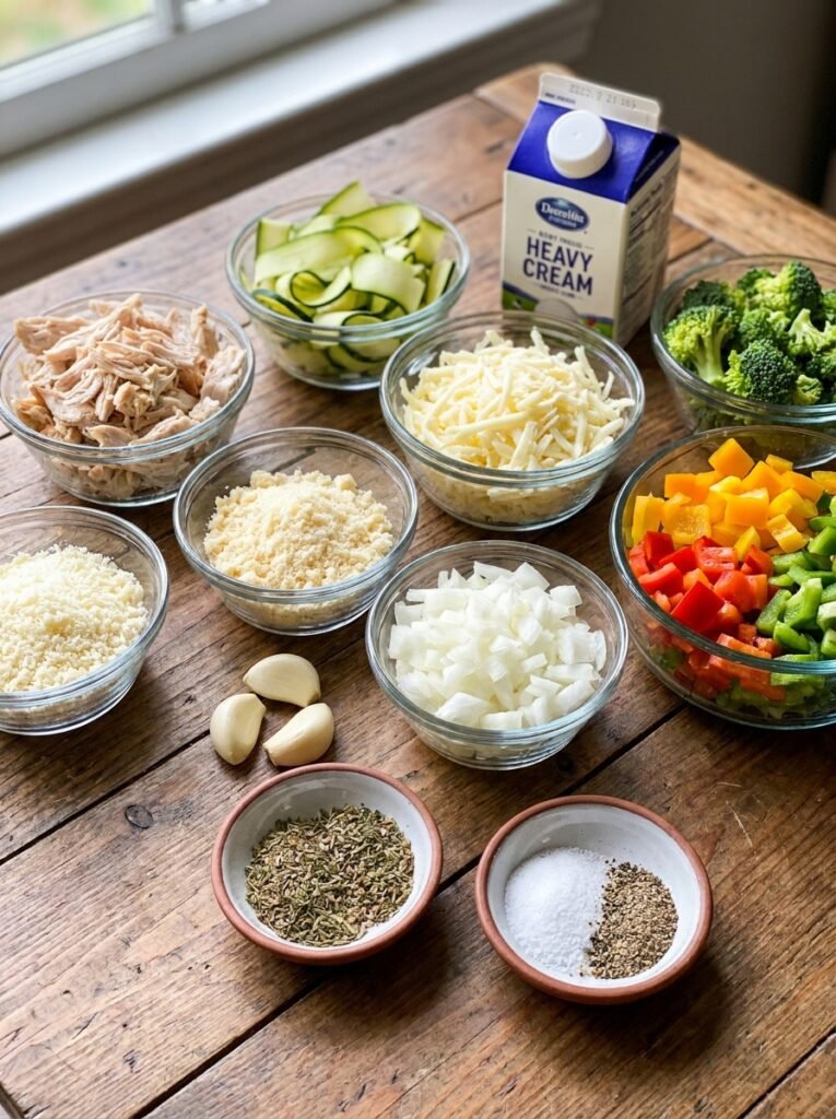 Keto chicken lasagna ingredients… 202605011443