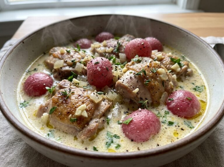 Keto chicken radish stew 202604301249