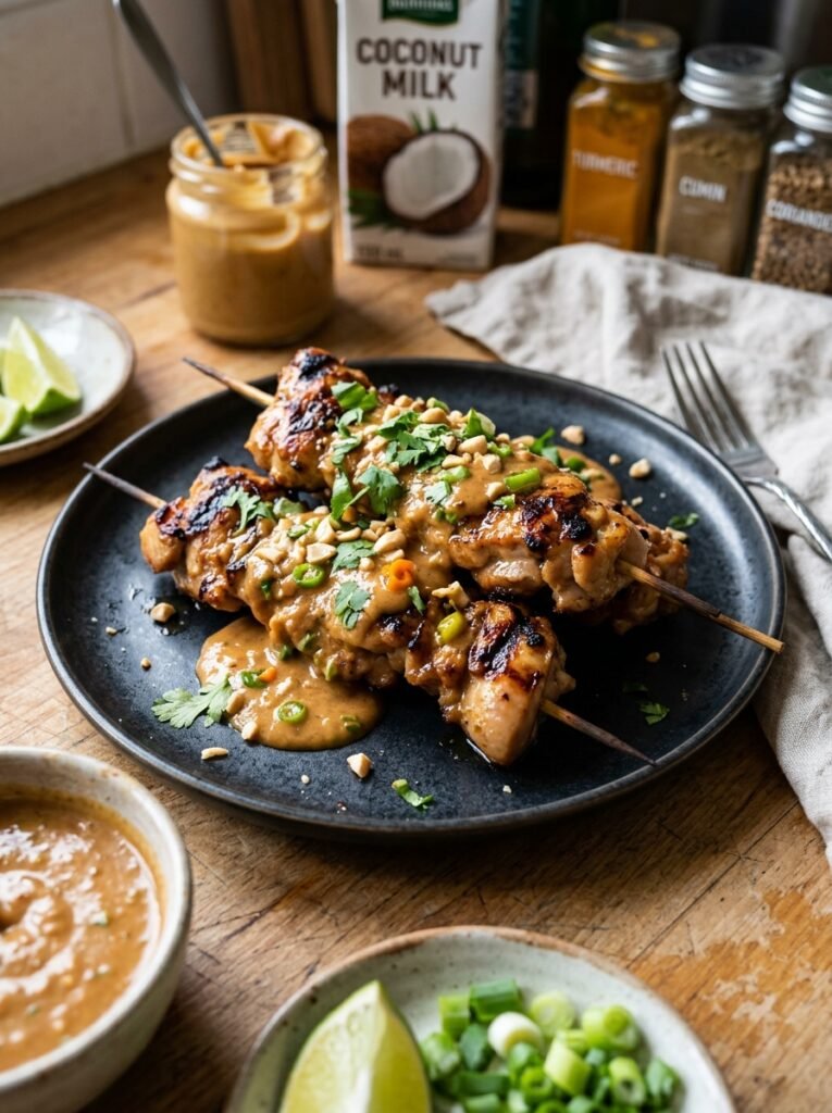 Keto chicken satay 202604241436