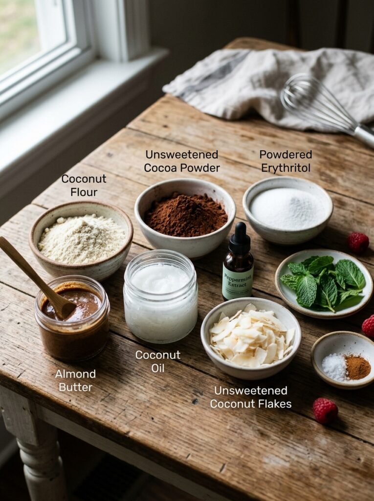 Keto ingredients arranged 202604241444
