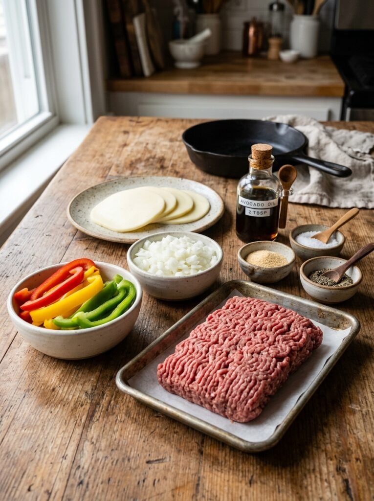 Keto philly cheesesteak 202604261136
