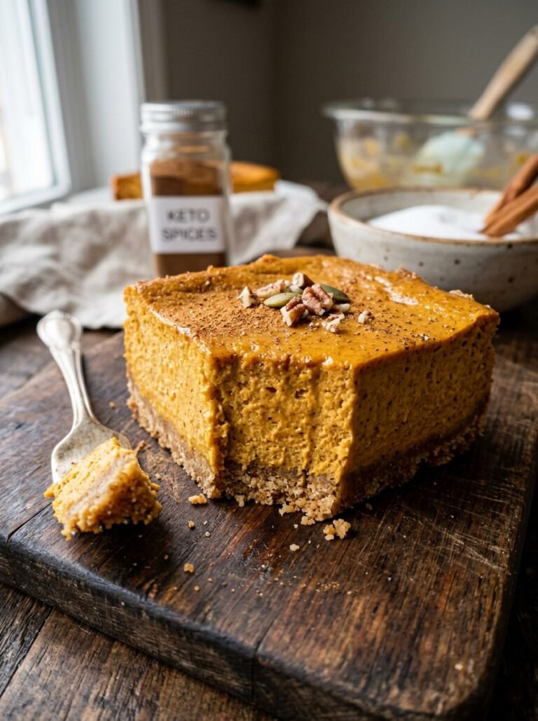 Keto pumpkin cheesecake 202604221234