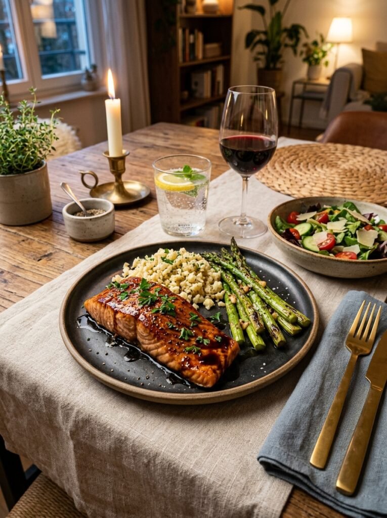 Keto salmon with 202604111317
