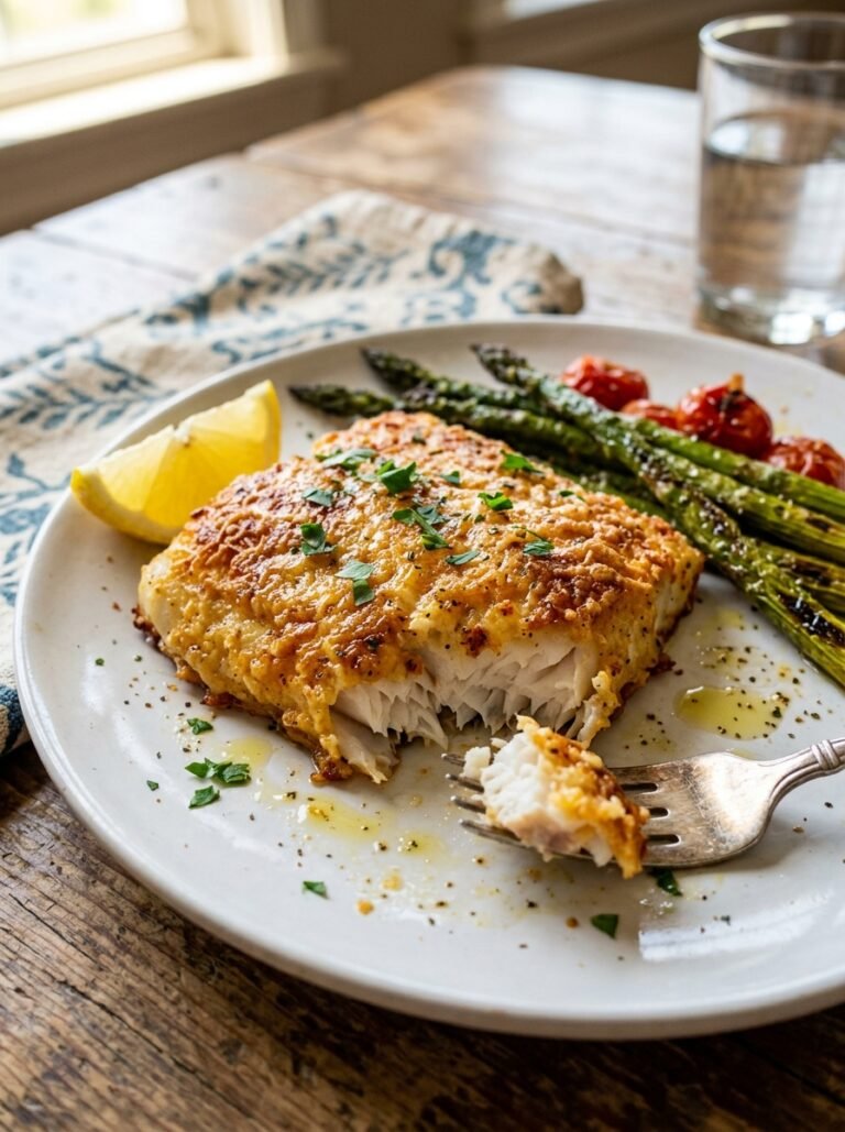 Parmesan crusted halibut 202604231336