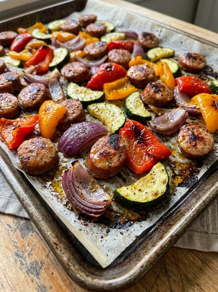 Sausage and veggies 202604132341