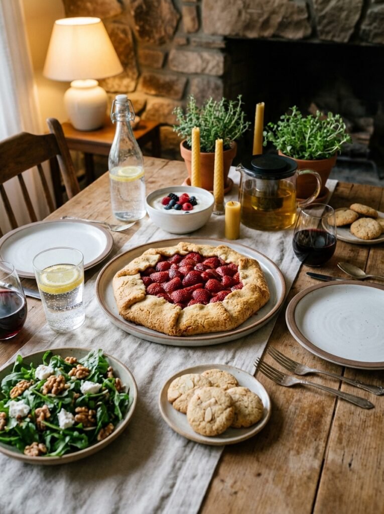 Strawberry Galette setup 202604112214