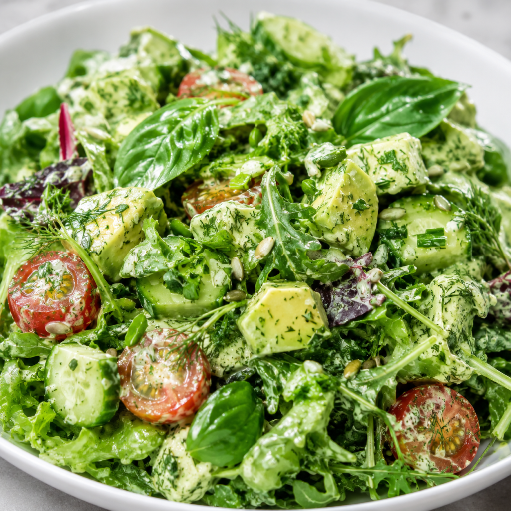 Viral Green Goddess Salad Recipe: Fresh, Creamy & Utterly Delicious 2026 12 viral green goddess salad recipe
