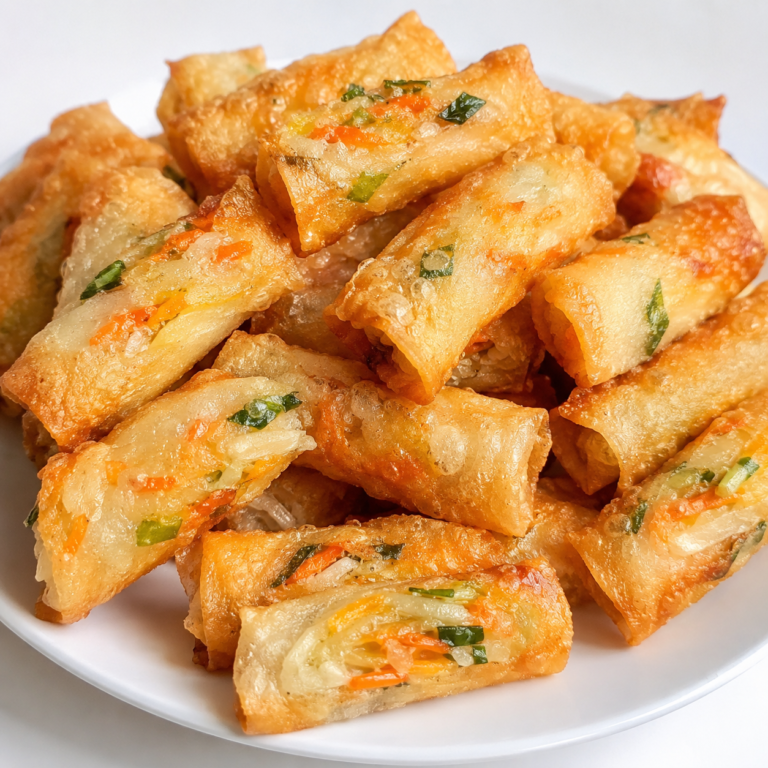 Air fryer lumpia chips weight loss snack Recipe