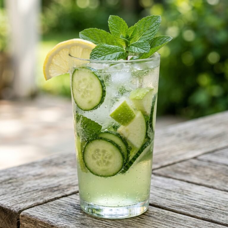 Cucumber-Apple Cooler Recipe