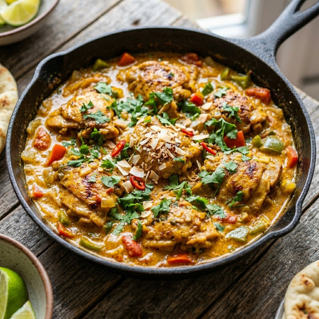One-Pan Kuku Paka Recipe