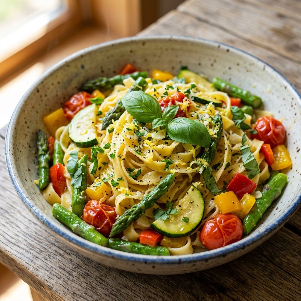 Lemon Lovers Pasta Primavera Recipe