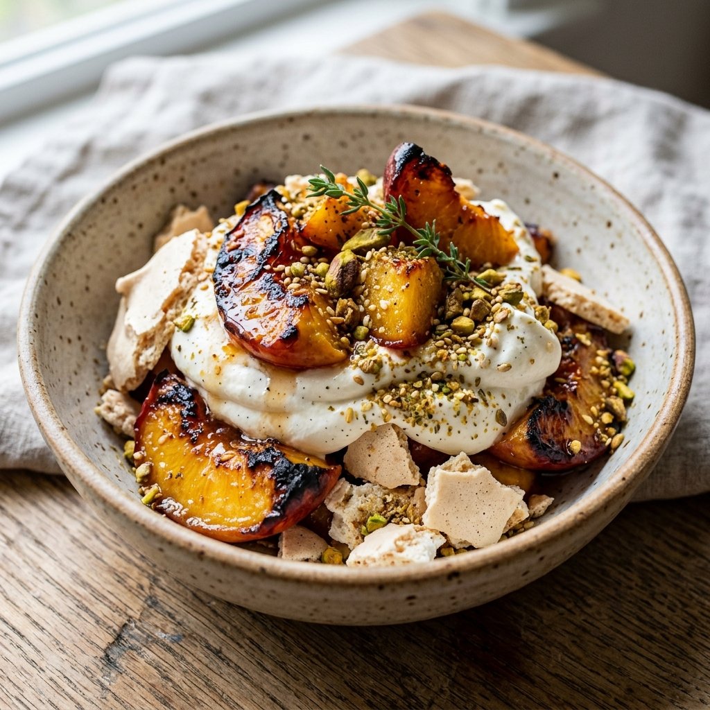 Roasted Nectarine Mess With Pistachio Dukkah Recipe 2026 12 Roasted Nectarine Mess With Pistachio Dukkah Recipe