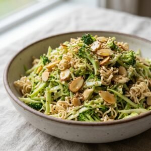 Crunchy Ramen Broccoli Slaw recipe