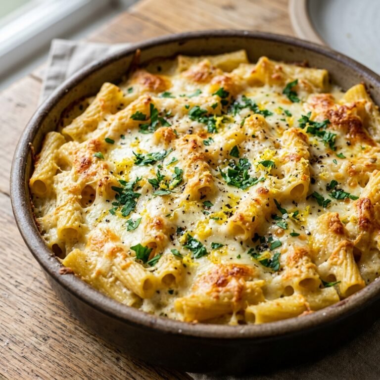 Lemon Ricotta Pasta Bake Recipe