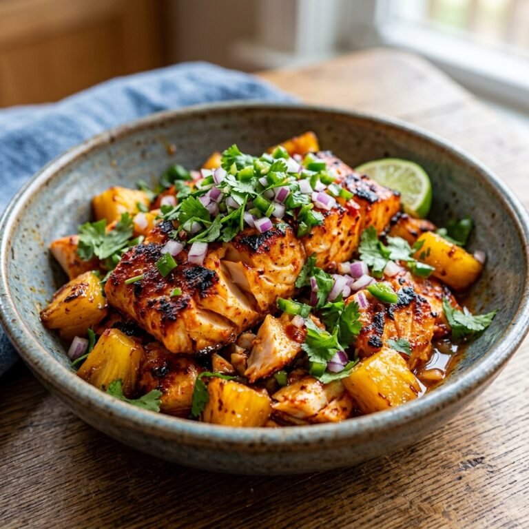 Roasted Fish al Pastor recipe