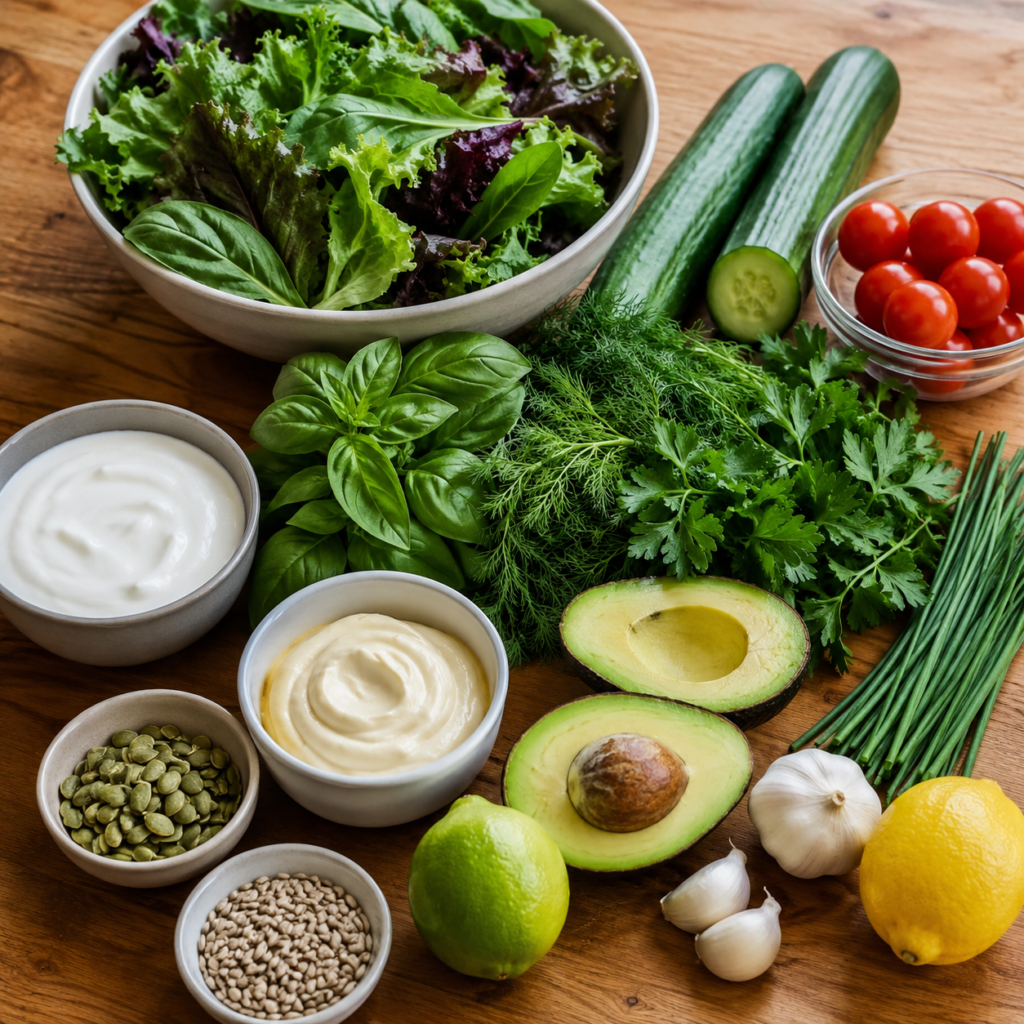 Viral Green Goddess Salad Recipe: Fresh, Creamy & Utterly Delicious 2026 13 viral green goddess salad recipe
