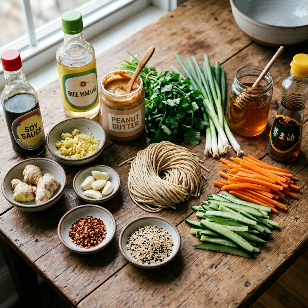 Cold Peanut Ginger Noodles Recipe: Make This Refreshing Asian Dish at Home 2026 13 Cold Peanut Ginger Noodles Recipe