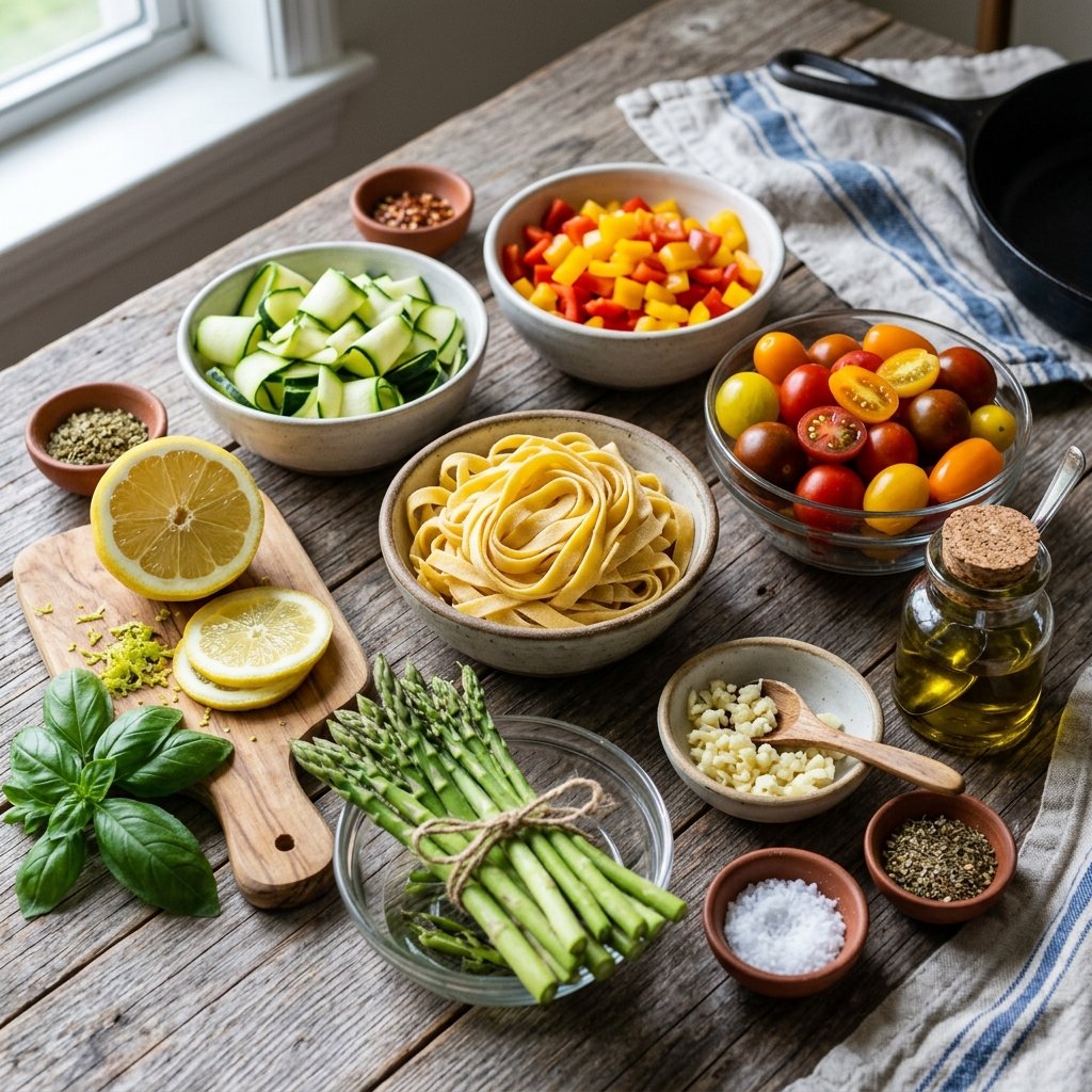 Lemon Lovers Pasta Primavera Recipe: Fresh Spring Vegetables with Bright Citrus Flavor 2026 13 Lemon Lovers Pasta Primavera Recipe