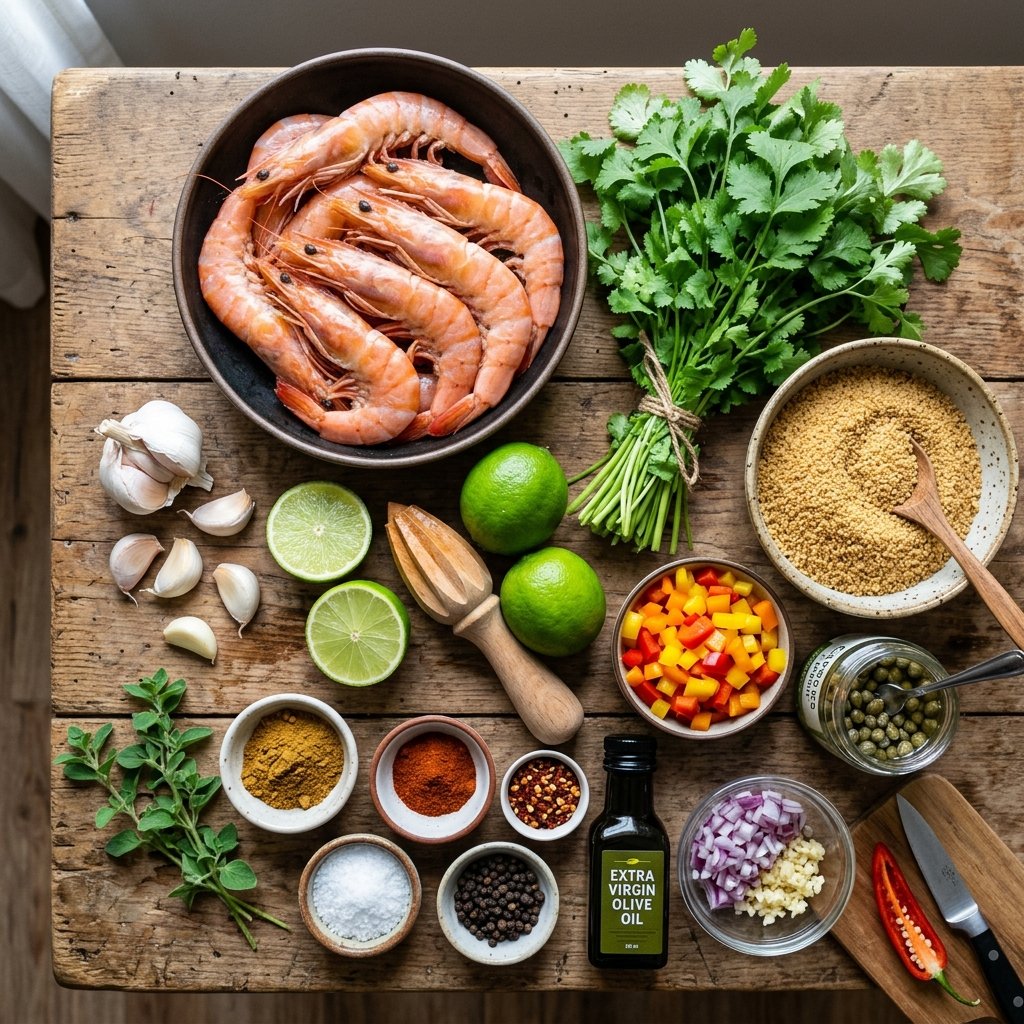 Mojo Shrimp With Couscous and Fried Capers Recipe 2026 13 Mojo Shrimp With Couscous and Fried Capers Recipe