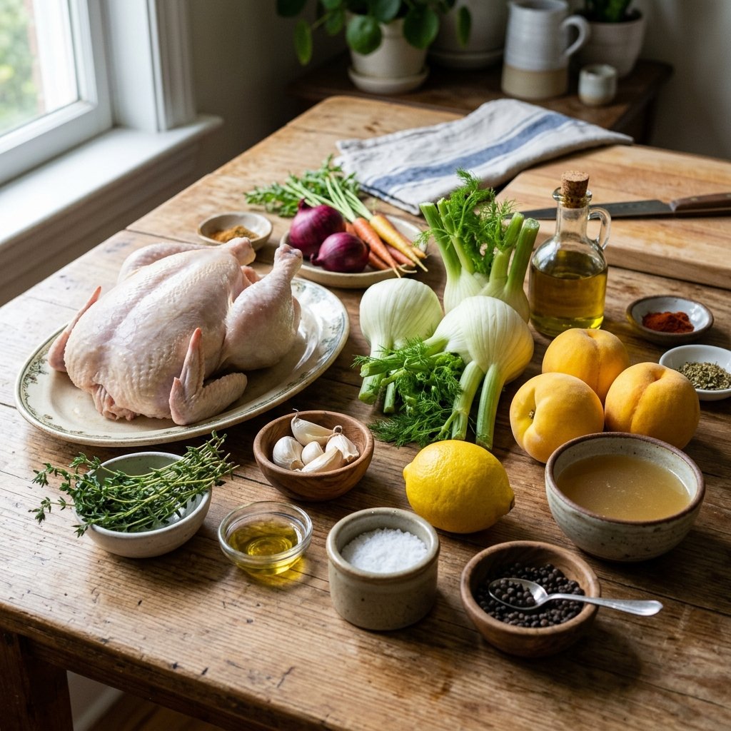 Roasted Chicken With Fennel and Peaches Recipe 2026 13 Roasted Chicken With Fennel and Peaches recipe