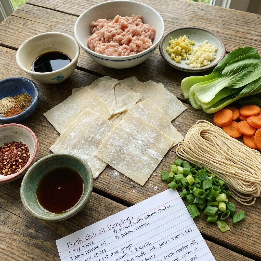 Chile Oil Dumplings With Noodles Recipe: A Spicy Homemade Delight 2026 13 Chile Oil Dumplings With Noodles recipe
