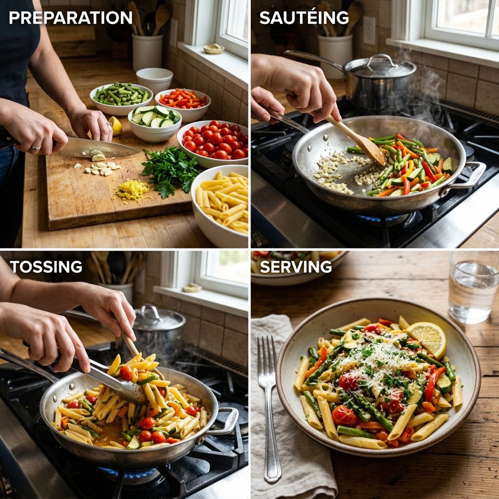 Lemon Lovers Pasta Primavera Recipe: Fresh Spring Vegetables with Bright Citrus Flavor 2026 14 Lemon Lovers Pasta Primavera Recipe