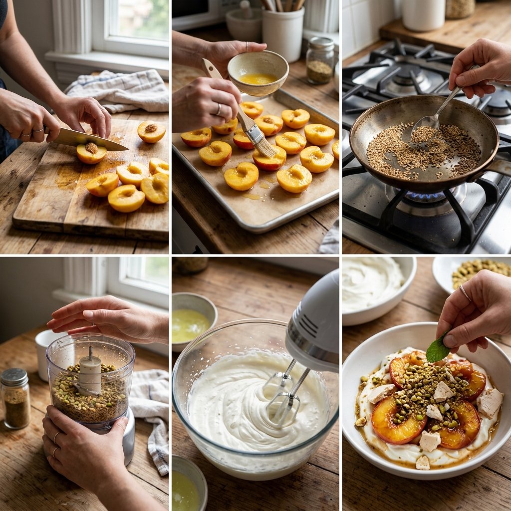 Roasted Nectarine Mess With Pistachio Dukkah Recipe 2026 14 Roasted Nectarine Mess With Pistachio Dukkah Recipe