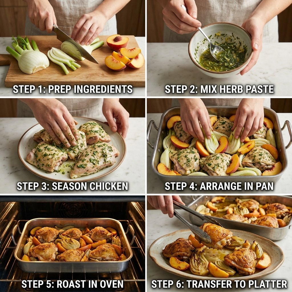 Roasted Chicken With Fennel and Peaches Recipe 2026 14 Roasted Chicken With Fennel and Peaches recipe
