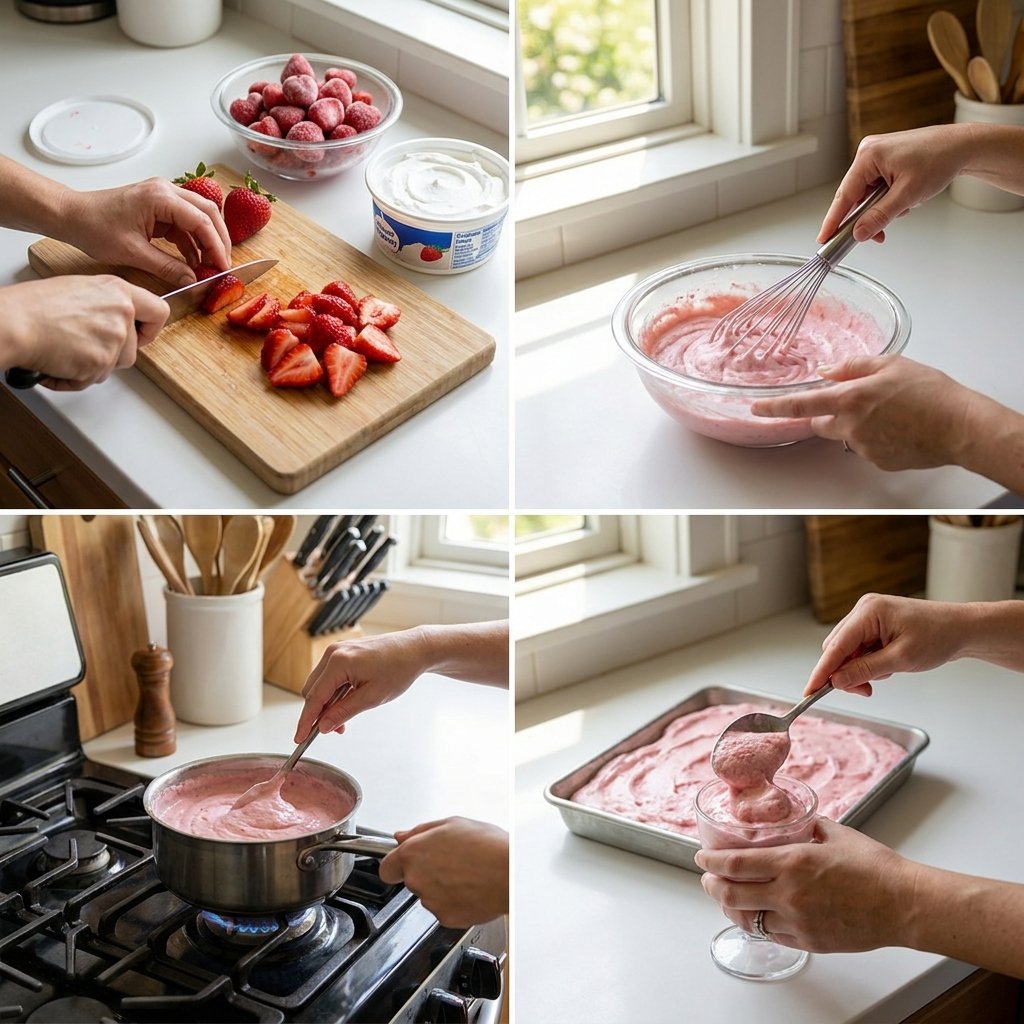 Frozen Strawberry Fluff Recipe: Easy Creamy Dessert 2026 14 frozen strawberry fluff recipe