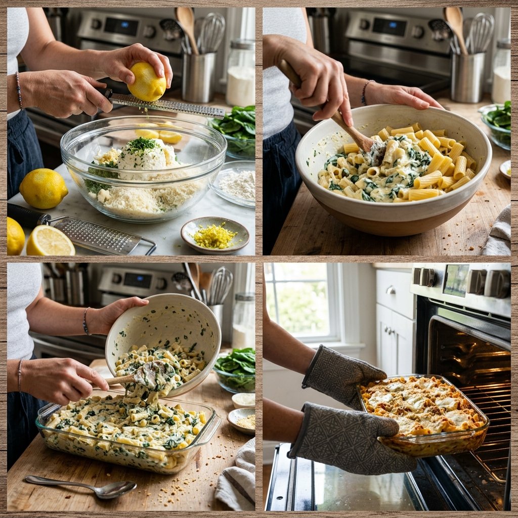 Lemon Ricotta Pasta Bake Recipe: A Creamy Weeknight Favorite 2026 14 Lemon Ricotta Pasta Bake Recipe