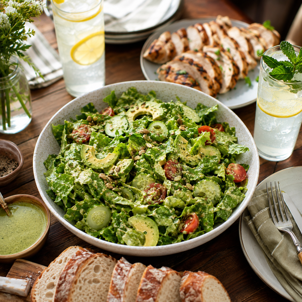 Viral Green Goddess Salad Recipe: Fresh, Creamy & Utterly Delicious 2026 15 viral green goddess salad recipe