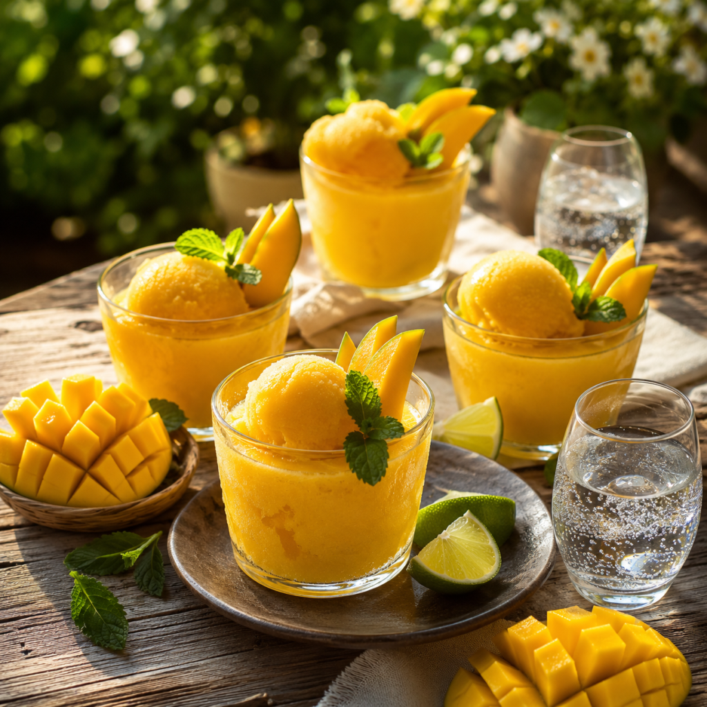 Ninja Creami Mango Sorbet Recipe: Homemade Frozen Tropical Dessert 2026 15 Ninja Creami Mango Sorbet Recipe