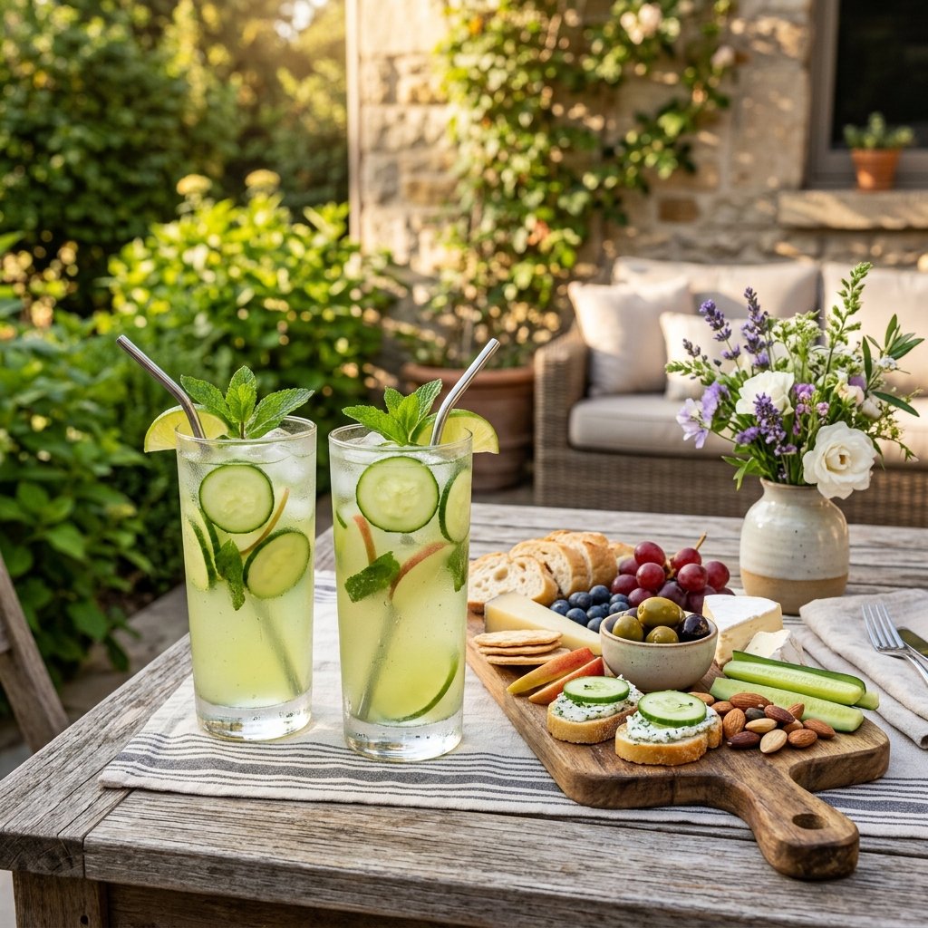 Cucumber-Apple Cooler Recipe